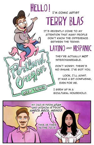 latino hispanic differences